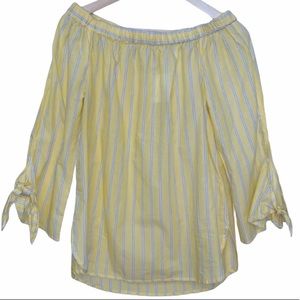 NWT BeachLunchLounge Off-The- Shoulder Blouse